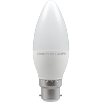 Crompton LED Thermal Plastic Candle 5.5W BC-B22d
