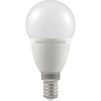 Crompton LED Thermal Plastic Round 5.5W SES-E14