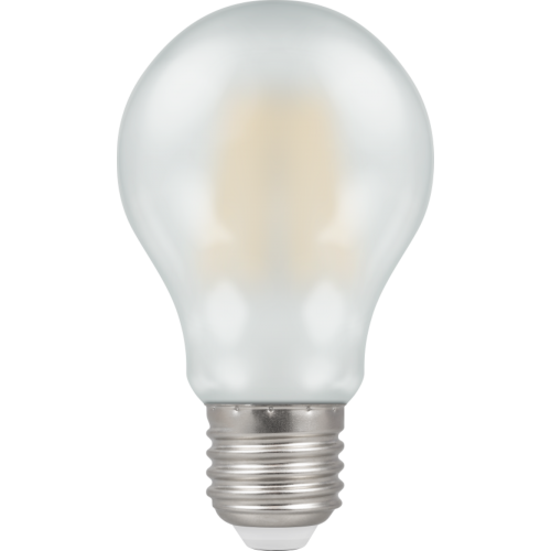 Crompton Filament Dimmable LED GLS 7.5W ES-E27 Pearl