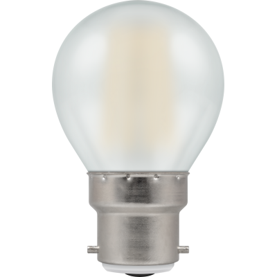 Crompton Filament LED Round 4W BC-B22d Pearl