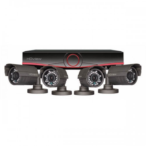 ESP 4 Channel Full HD 1TB CCTV System with Cylindrical Cameras