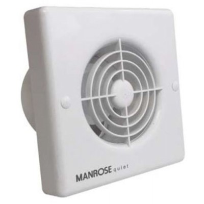 Manrose Intervent Quiet Timer Extractor Fan - 100mm