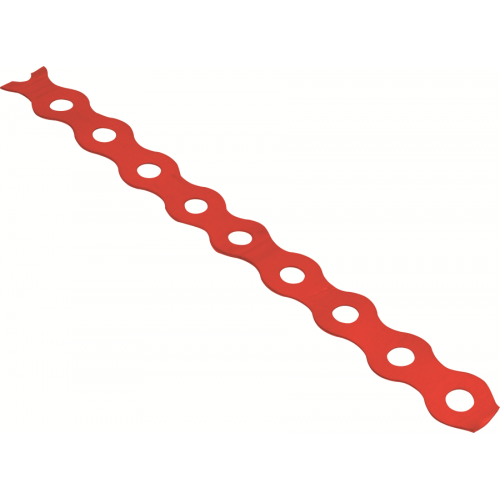 Unicrimp QARB12R Red 12mm All round Banding 10m Roll