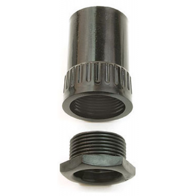 Univolt AFT/MBS20BK Female Thread Adaptor 20mm Black