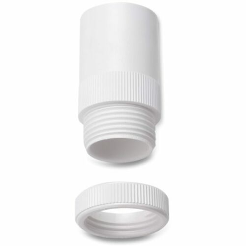 Univolt AMT/LR20WH Male Thread Adaptor 20mm White