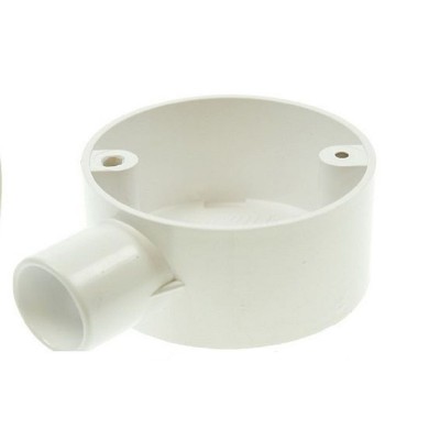 Univolt CB251WH 1 Way Terminal Circular Box 25mm White