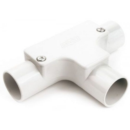 Univolt IT25WH Conduit Inspection Tee 25mm White