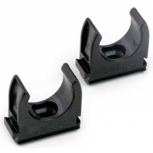 Univolt CL25BK Conduit Clip 25mm Black