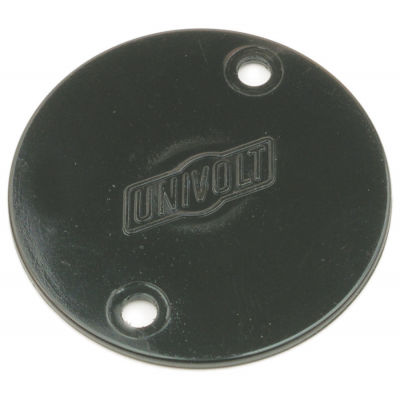 Univolt CBL1625BK Circular Box Lid Black