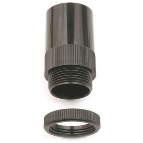 Univolt AMT/LR20BK Male Thread Adaptor 20mm Black