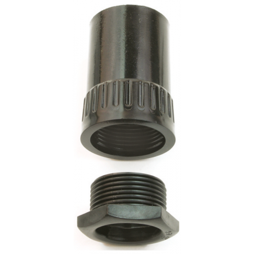 Univolt AFT/MBS25BK Female Thread Adaptor 25mm Black