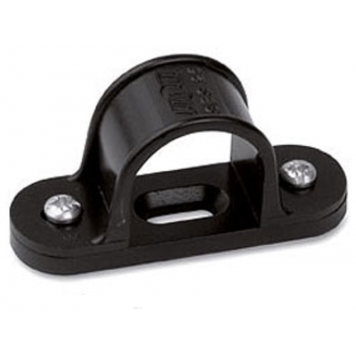 Univolt SBS25BK Conduit Spacer Bar Saddle Clip 25mm Black