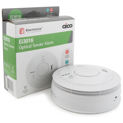 Aico EI3016 Optical Mains Smoke Alarm