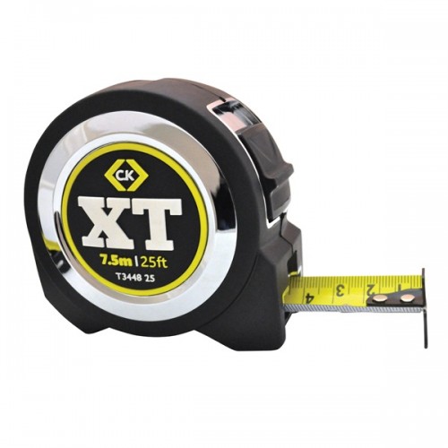CK XT Heavy Duty Tape Measure 7.5m 25ft