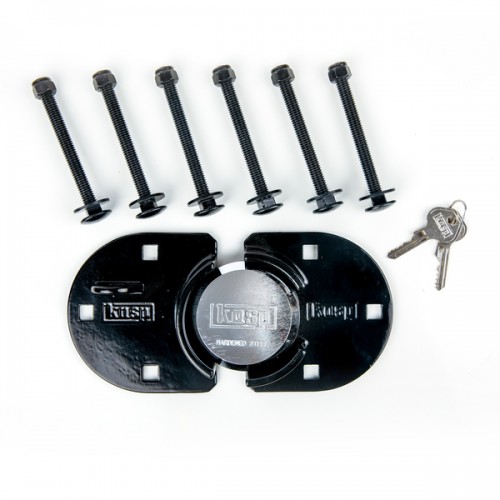 Kasp Van Lock & Hasp With Bracket