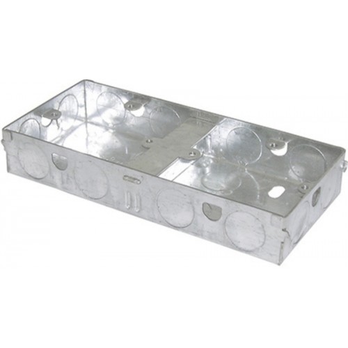 GreenBrook DB Galvanised Dual Box 35mm