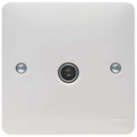 Hager Sollysta WMTVF TV Socket 1Gang Female