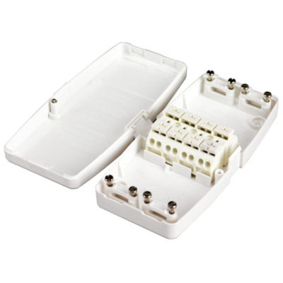 Hager J804 Junction Box 4 Terminal 20A