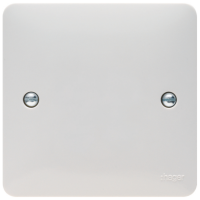 Hager Sollysta WMP1 Blanking Plate 1 Gang White