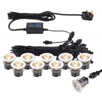 Saxby 73348 Ikon Pro Light Kit 10 x 0.75W 35mm IP67