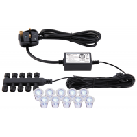 Saxby 13890 Ikon LED Light Kit 10 x Blue LED 0.21W