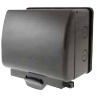 Click OA502AG 2Gang Weatherproof Socket Enclosure