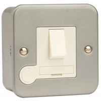Click CL051 Switched Connection Unit & FO 13A Metal Clad