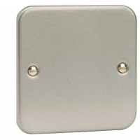 Click CL060 Blanking Plate 1Gang Metal Clad