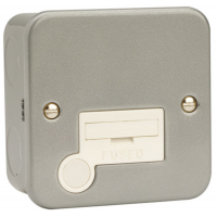 Click CL050 Connection Unit Spur Flex Out 13A Metal Clad