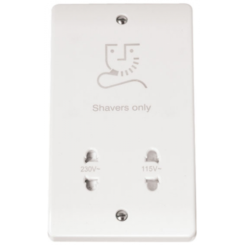 Click CMA100 Shaver Socket 115/230V