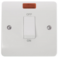 Click CMA501 Switch Double Pole + Neon 45A