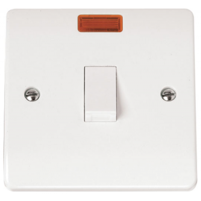 Click CMA623 Double Pole Switch & Neon 20A