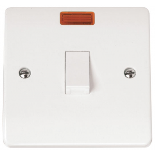 Click CMA623 Double Pole Switch & Neon 20A