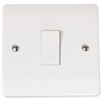 Click CMA011 Plate Switch 1Gang 2Way 10A