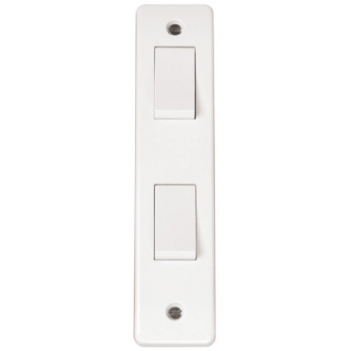 Click CMA172 Architrave Switch 2Gang 2Way