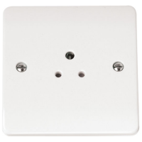 Click CMA039 Round Pin Socket 1Gang Unswitched 2A