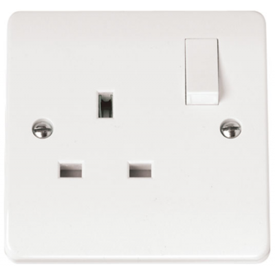 Click CMA035 Switched Single Socket 1Gang Switched 13A