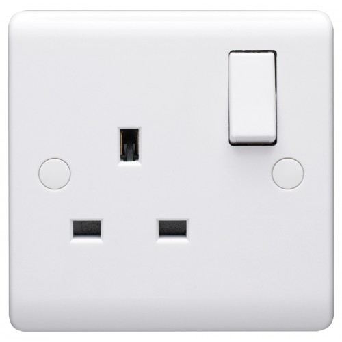 Volex D1300/DNR Switched Single Socket DP 13A