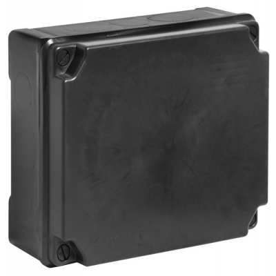 Wiska WIB5 Weatherproof Junction Box Black IP65 887N