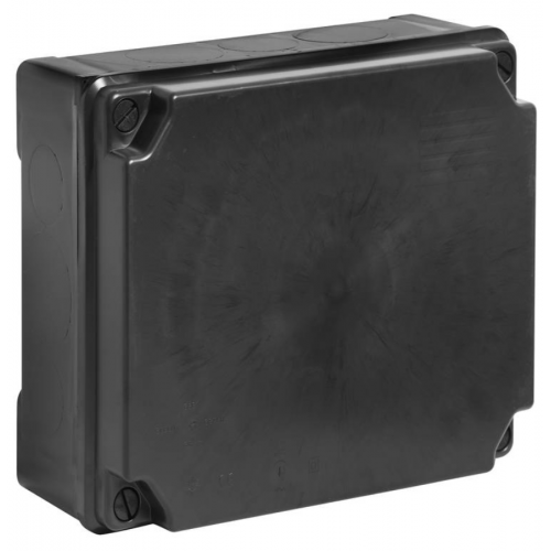 Wiska WIB5 Weatherproof Junction Box Black IP65 887N