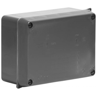 Wiska WIB2 Weatherproof Junction Box Black IP66 816N
