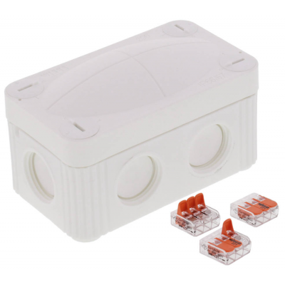 Wiska 10109902 Combi Junction Box 85x49x51mm White