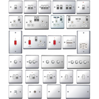 BG Nexus Polished Chrome Switches & Sockets