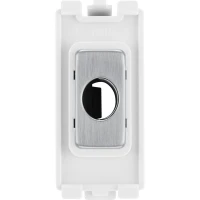 BG RBSFLEX Grid Flex Outlet Brushed Steel