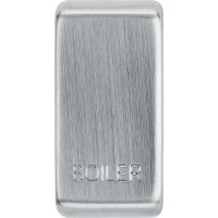 BG RRBLBS-01 Grid Rocker Boiler Brushed Steel