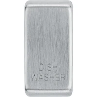 BG RRDWBS-01 Grid Rocker Dish Washer Brushed Steel