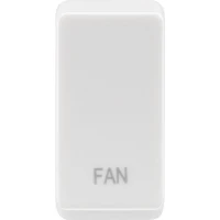 BG RRFNW Grid Rocker Fan White