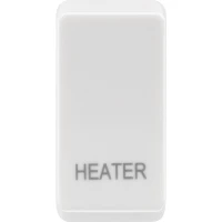 BG RRHTW Grid Rocker Heater White
