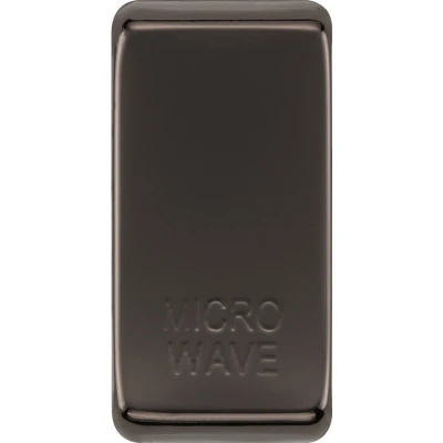 BG RRMWBN-01 Grid Rocker Microwave Black Nickel