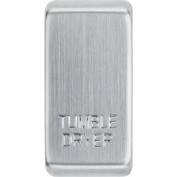 BG RRTDBS-01 Grid Rocker Tumble Dryer Brushed Steel